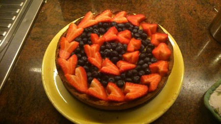 crostata all'arancia