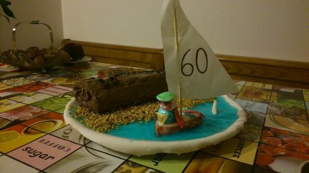 torta tronco con decoro